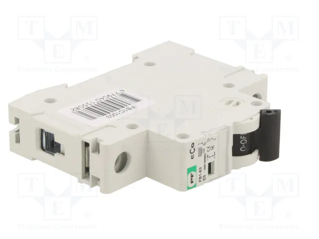 Promfactor Baltic Interruptor magnetotérmico ECO 3A 1 Polo C Promfactor Baltic Interruptor magnetotérmico ECO 3A 1 Polo C