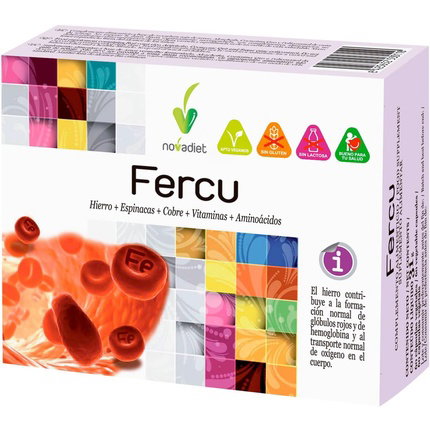 NOVADIET FERCU 60 cápsulas