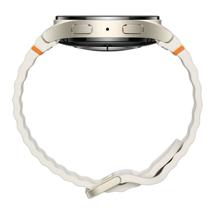 Samsung Galaxy Watch 7 L300 EU - Reloj Inteligente 40mm WiFi GPS Wear OS, Aluminio Cream, Pantalla AMOLED 1.3", IP68, Monitor Cardíaco, NFC, Batería 300mAh