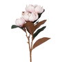 Flor Magnolia Rosa Goma Decoración 73 cm (Set de 5)