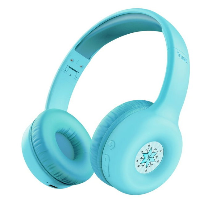 Trust Nouna Kids 25275 Auriculares Inalámbricos Infantiles con Micrófono - Azul