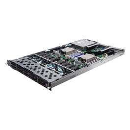 ASRock Rack 1U10E-MILAN2 Barebone Servidor 1U Dual Socket SP3, Compatible con AMD EPYC 7002/7003, 32 Ranuras DDR4, 12 Bahías Hot-Swap, Fuente 1600W