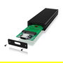 ICY BOX IB-1816M-C31 Caja Externa para SSD M.2 NVMe USB-C 3.1 Aluminio Negro