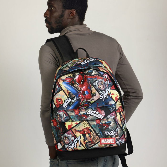 Karactermania Mochila Spiderman Panels Multicolor