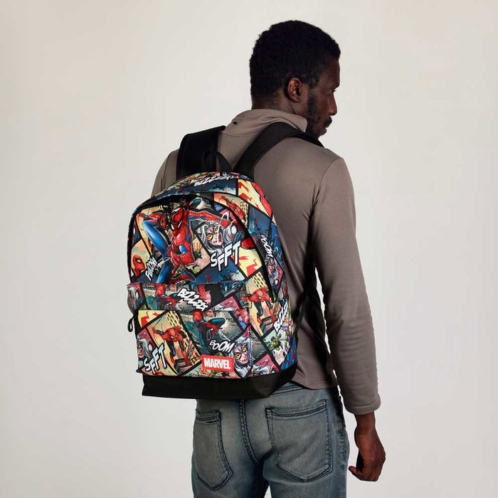 Karactermania Mochila Spiderman Panels Multicolor