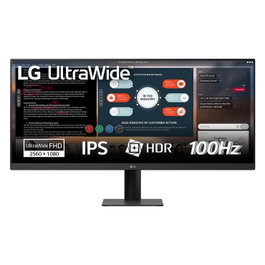 LG 29U511A-B Monitor 73,7 cm (29") WFHD IPS 21:9 100Hz HDR10 HDMI DisplayPort VESA Negro