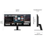 LG 29U511A-B Monitor UltraWide 29 pulgadas WFHD IPS 100Hz Negro