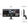 LG Monitor UltraWide 29U511A-B 29'' UWFHD IPS 100Hz