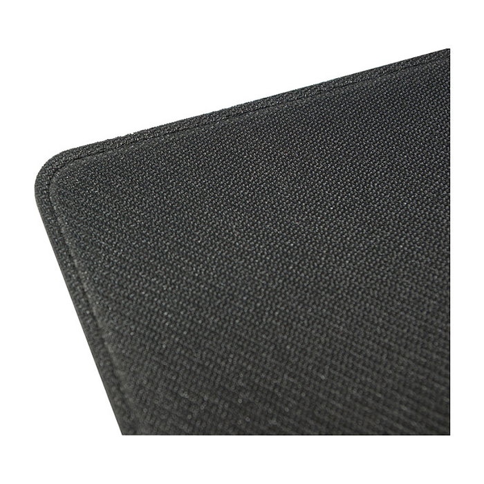 LogiLink Alfombrilla de Ratón ID0150, Cuero, Base Antideslizante, Negro, 220 x 180 x 3 mm