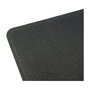 LogiLink Alfombrilla de Ratón ID0150, Cuero, Base Antideslizante, Negro, 220 x 180 x 3 mm