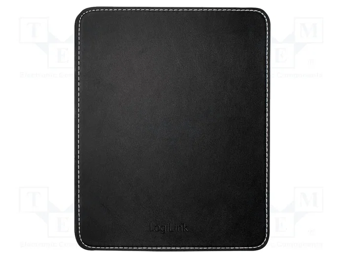 LogiLink Alfombrilla de ratón ID0150 Cuero Negro