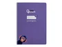 Liderpapel Cuaderno espiral Pautaguía A4 80 hojas cuadro 4mm lila