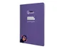 Liderpapel Cuaderno espiral Pautaguía A4 80 hojas cuadro 4mm lila
