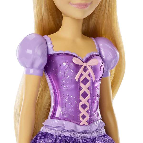 Mattel Muñeca Princesa Rapunzel Disney Articulada 29cm
