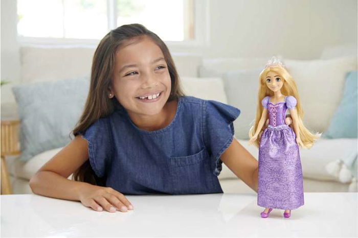Mattel Muñeca Princesa Rapunzel Disney Articulada 29cm
