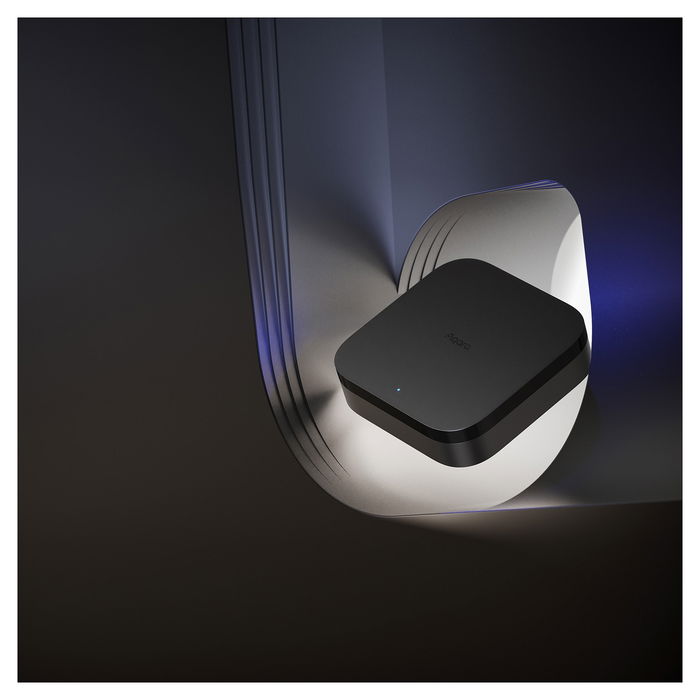 Aqara Hub M3 - Centro de Control para Automatización del Hogar, Control por Voz y App, Compatible con Alexa y Google Home