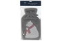 DKD Home Decor Surtido de 2 Bolsas de Agua Caliente de Poliéster 1,7L en Gris y Blanco