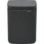 Brabantia BO Papelera 4 Litros Mineral Infinite Grey