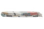 DKD Home Decor Plaid de Algodón con Rayas, Multicolor, 150x200x1 cm