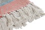 DKD Home Decor Plaid de Algodón con Rayas, Multicolor, 150x200x1 cm