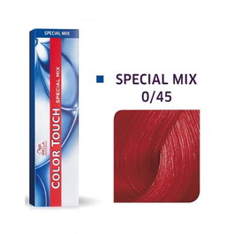Color Touch Special Mix, Sin amoníaco, Tinte de cabello semipermanente, 0/45 Red Mahogany, 60 ml