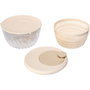 Guzzini Spin&Store Salatschleuder Dark Clay