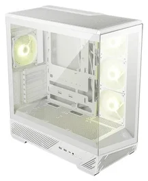 MSI MAG Pano 130R PZ White Mid-Tower ATX PC Case, USB 20Gbps Type-C, ARGB Fans, 360mm Radiator Support