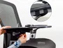 Q-connect Reposabrazos Ergonómico con Alfombrilla de Ratón y Apoyo de Muñeca Color Negro 220x140x480 mm