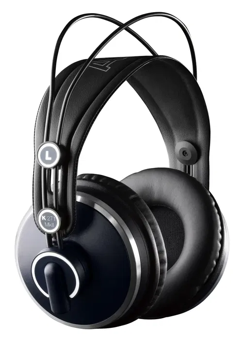 AKG Auriculares Cerrados K271 Mkii Dinámicos Circumaural Impedancia 55 Ohmios Respuesta 16Hz-28kHz Sensibilidad 104dB/V Conectores Jack 3.5mm Cable 3m y Espiral 5m Adaptador Oro