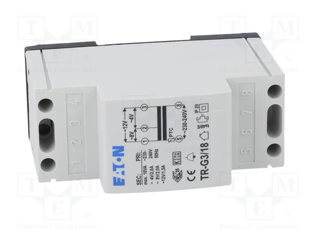 Eaton TR-G3/18 Transformador 230V 4/8/12V 2/2/1,5A