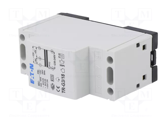 Eaton TR-G3/18 Transformador 230V 4/8/12V 2/2/1,5A