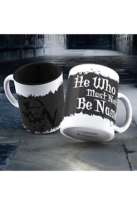 Quien No Debe Ser Nombrado Taza Cerámica Harry Potter