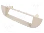 ACV Bastidor de montaje de radio 1 DIN para Fiat, beige