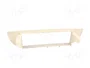 ACV Bastidor de montaje de radio 1 DIN para Fiat, beige