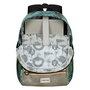 Pro-Dg Mochila Fight FAN 2.0 Bamboo Negra Multicolor Urbana Ligera para Dispositivos Electrónicos 44x31x18cm
