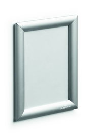 Portaposter Durable Mural Marco Aluminio Cierre Click A5 Plata