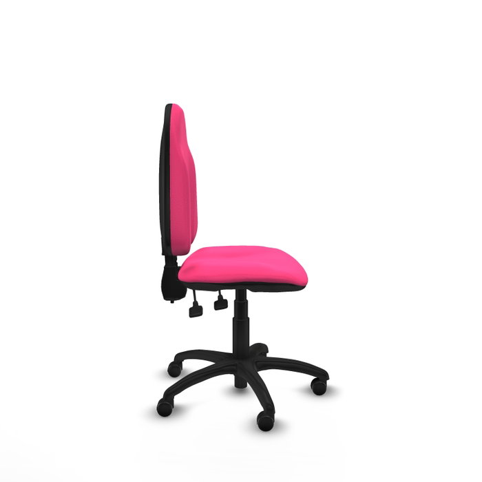 PIQUERAS Y CRESPO Silla de oficina Algarra Rosa sin brazos PIQUERAS Y CRESPO Silla de oficina Algarra Rosa sin brazos