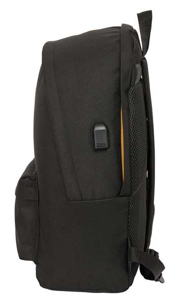 Mochila para Portátil Kings League KINGS LEAGUE "ULTIMATE MÓSTOLES" Negro 31 x 44 x 18 cm