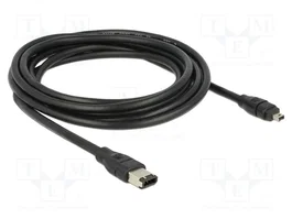 DeLOCK Cable FireWire 6 pin a 4 pin, 3 m
