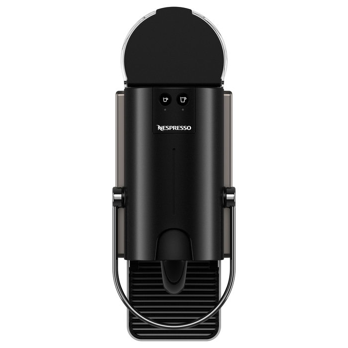 Krups XN 306 T Pixie Cafetera de Cápsulas Nespresso Titan y Negro 1260W 0.7L