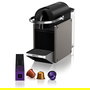 Krups XN 306 T Pixie Cafetera de Cápsulas Nespresso Titan y Negro 1260W 0.7L