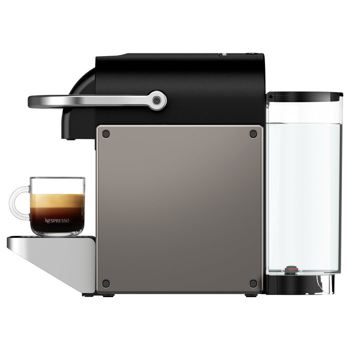 Krups XN 306 T Pixie Cafetera de Cápsulas Nespresso Titan y Negro 1260W 0.7L