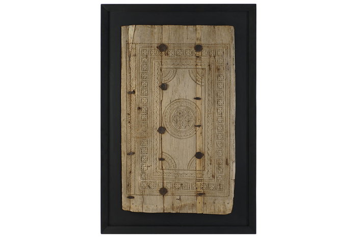 DKD Home Decor Decoración de Pared Teca Puerta Antigua 120x180 cm DKD Home Decor Decoración de Pared Teca Puerta Antigua 120x180 cm