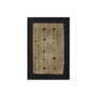 DKD Home Decor Decoración de Pared Teca Puerta Antigua 120x180 cm