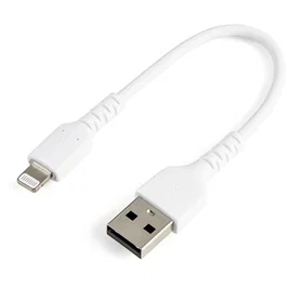 StarTech.com Cable USB-A a Lightning 15 cm Blanco MFi - Sincronización y Carga para iPad/iPhone 12