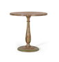 Giner y Colomer Mesa de Comedor Redonda de Madera de Mango Pintada a Mano 76 cm