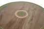 Giner y Colomer Mesa de Comedor Redonda de Madera de Mango Pintada a Mano 76 cm