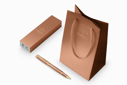 Parker 2203901 Bolígrafo Roller Acabado Naranja Punta Fina + Estuche Regalo