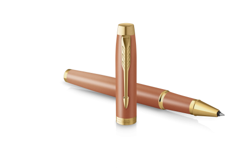 Parker 2203901 Bolígrafo Roller Acabado Naranja Punta Fina + Estuche Regalo