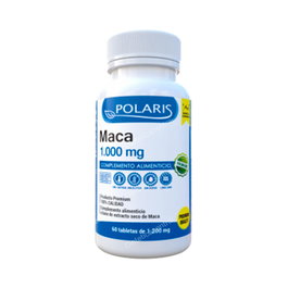 POLARIS Maca 1000Mg. 60 Comp. Complemento Energético y Revitalizante